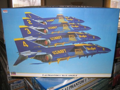 1/48 Hasegawa F-4J Phantom II Blue Angels 09403 Cartograf new rare