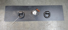 Curt 65500 Flat Gooseneck Hitch Plate 13x48in 2-516in Ball 12in Welded D-rings