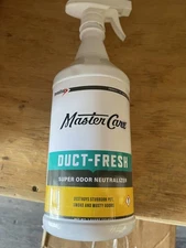 Mastercare Duct Fresh Spray 32oz HVAC Air Freshener Deodorizer Remover