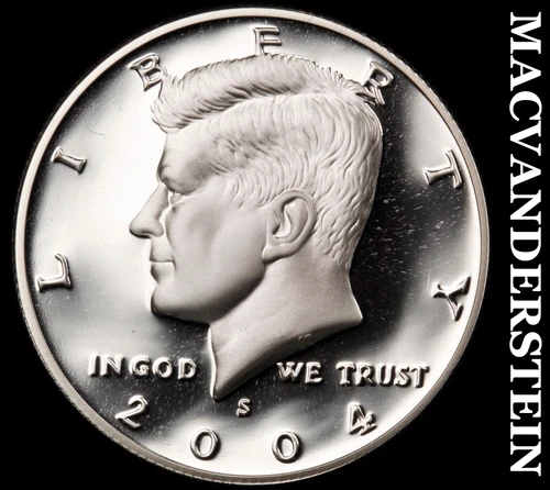 2004-S Silver Kennedy Half Dollar - Choice Gem Proof  Lustrous  #i7670