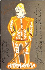 1903, Frohe Weihnachten, MERRY CHRISTMAS, Kaiser WILHELM, Wien, Austria Postcard