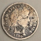 1900 Barber Silver Dime 10C - San Francisco Mint