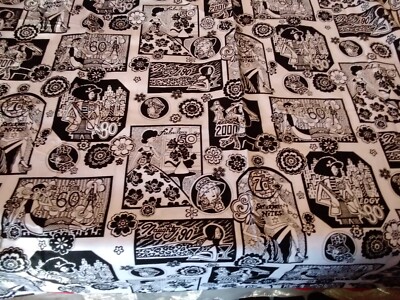 Fabric Decades Patch C21578 Springs Creative Products Group 44x72''