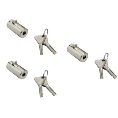 LOF OF 3 Abloy Keyway Mechanism Lock for Coke Pepsi Soda Machine Vending