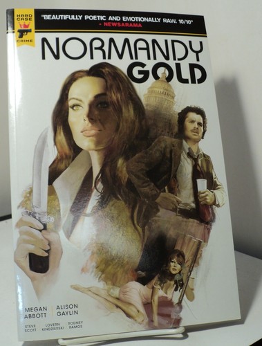 Normandy Gold by Megan Abbott et al - Titan - Hard Case Crime graphic novel  - Foto 1 di 2