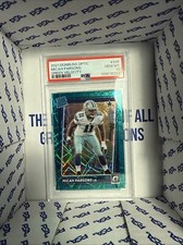2021 Panini Donruss Optic Football Micah Parsons #245 Green Velocity PSA 10