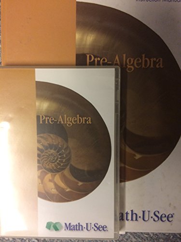 PRE-ALGEBRA INSTRUCTION MANUAL By Steven P. Demme - Hardcover **BRAND NEW**
