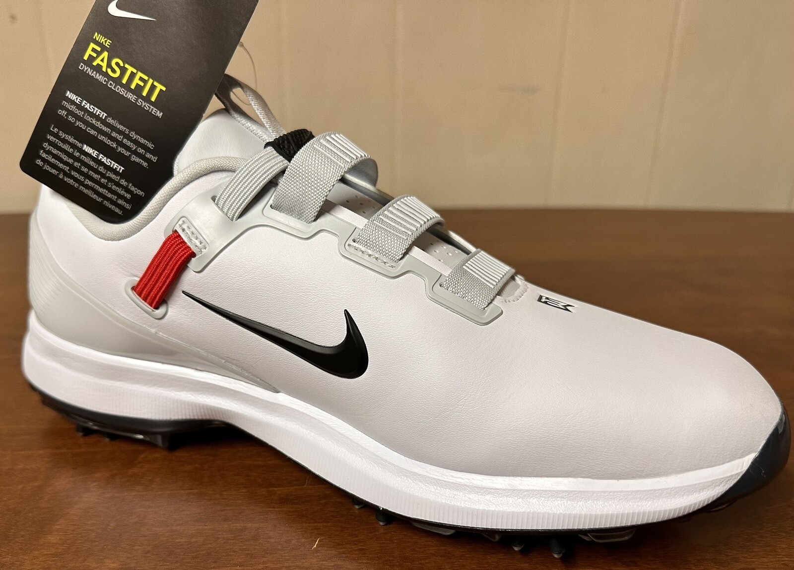 Nike Tiger Woods TW71 Fast Fit Spiked Golf Shoes Men's 10 CD6300100 eBay