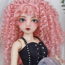 1/3 BJD Doll Fashion Clothes Shoes Wigs Set Handpainted Face Makeup Full Set Toy