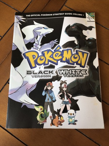 Pokemon Black & White Version Official Strategy Guide Volume 1 Book “No Poster”