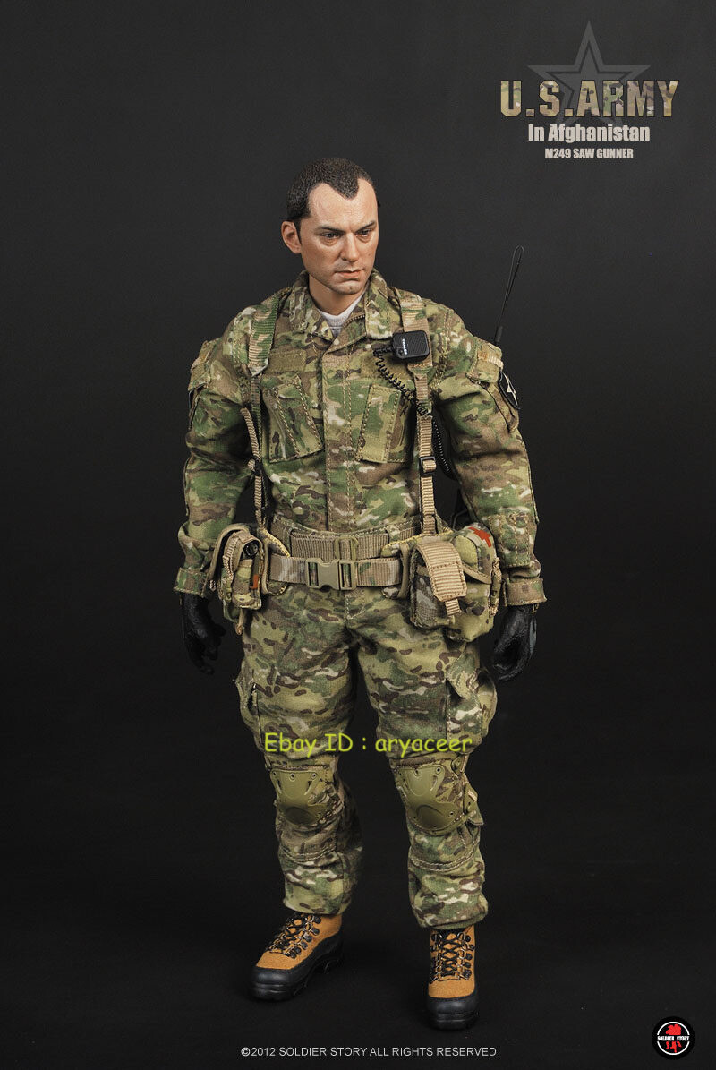 Soldier Story SS068 U.S. Army In Afghanistan M249 Gunner 1/6