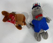 7" Mini Bean Bag Plush Coca Cola Collection Seal  Walrus