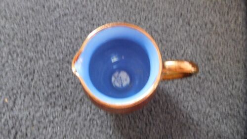 Vintage Welsh Pottery Cooper Lustre Jug Creigiau Pottery Wales Milk Jug/ Creamer - Picture 3 of 7