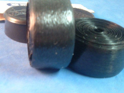 Benotto Black Smooth Road Handlebar Tape NEW / NOS Vintage-Mexico-NIB - Picture 2 of 2