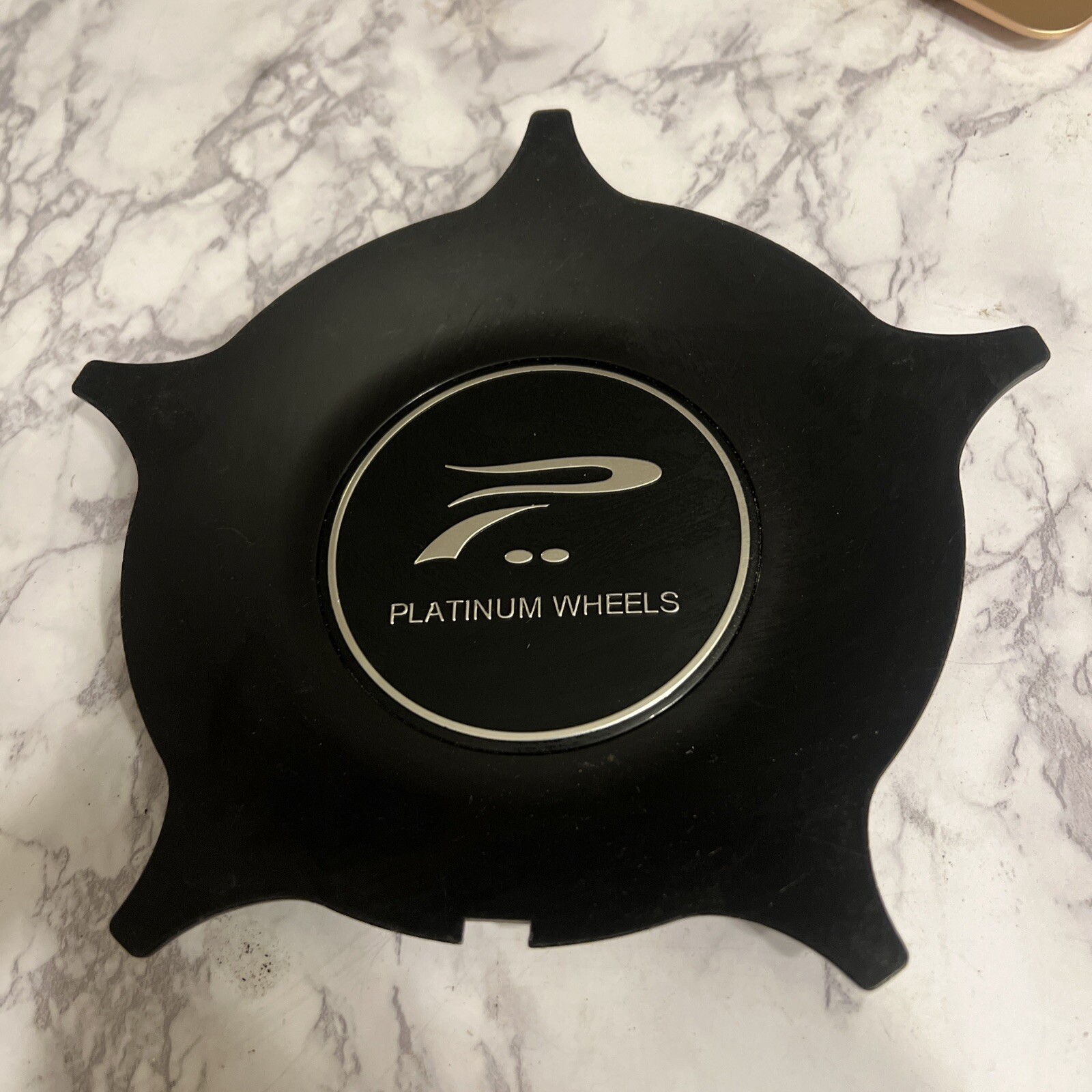 PLATINUM CUSTOM WHEELS RIMS BLACK CENTER CAP 89-9410C 89-9410B 12192085F-1-image