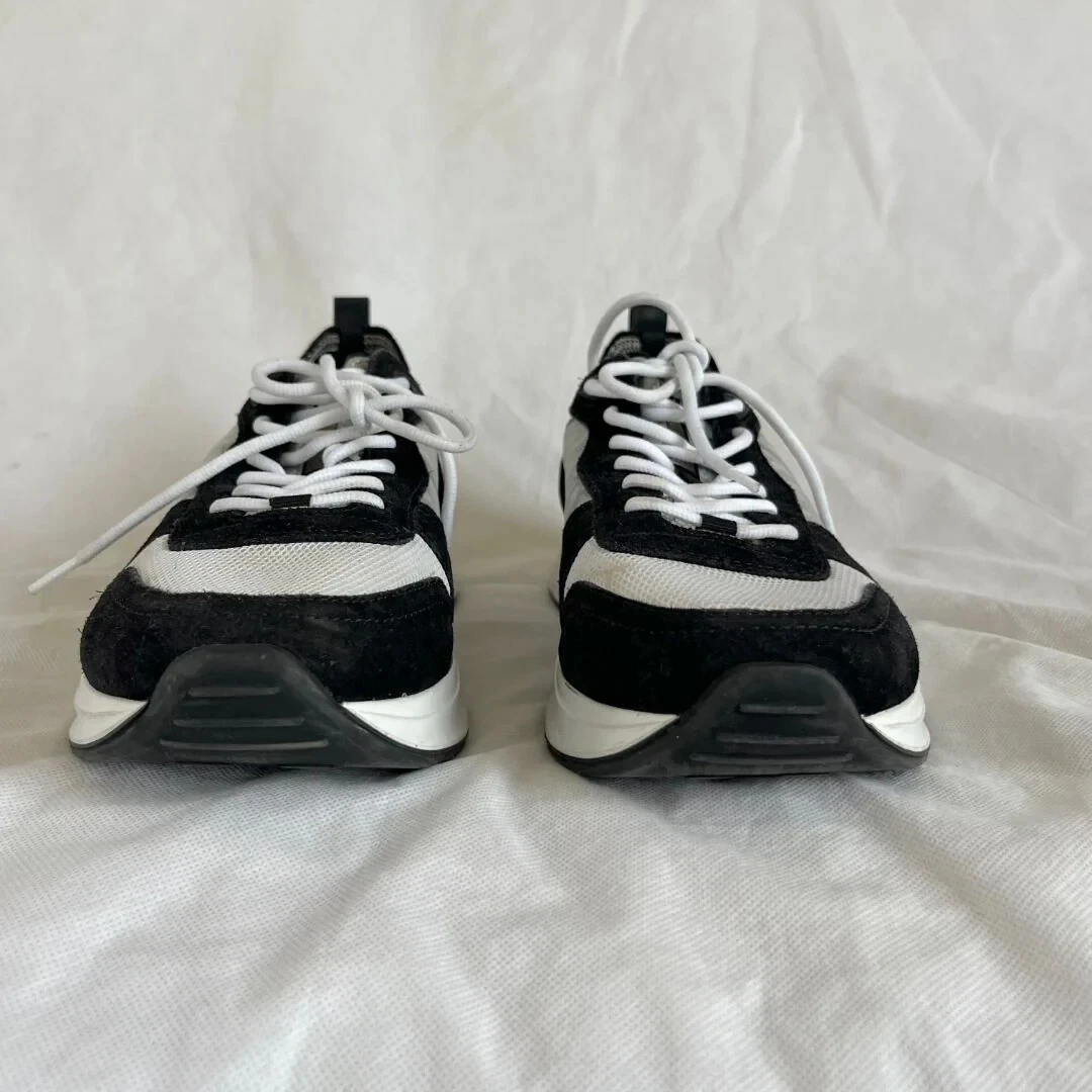 Chaussures Baskets Dior Oblique Toile B25 Runner, 43,5