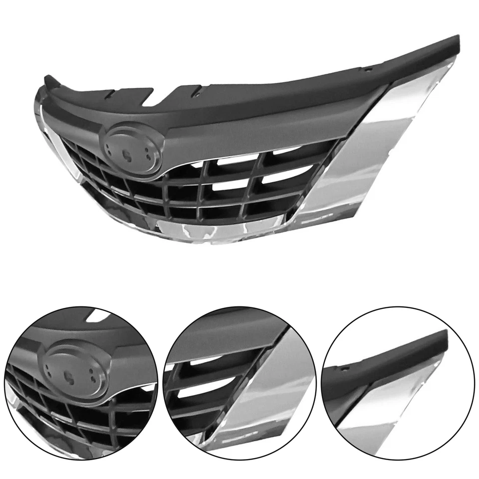 Front Grille Grill Assembly For 2008-2011 Subaru Impreza 91121FG001 - Изображение 4 из 4