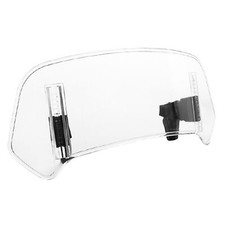 Motorcycle Windshield Windscreen Screen Clip On Extension Spoiler Wind Deflector