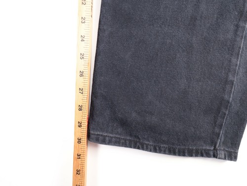 Vingage Levi's 501 Black Jeans Size 42x30 Dark Made in USA 501-0632 - Picture 6 of 11