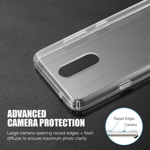 Funda Carcasa Teléfono LG Stylo 5 Híbrida Delgada Cristal Transparente Dura TPU Goma Silicona - Imagen 11 de 25