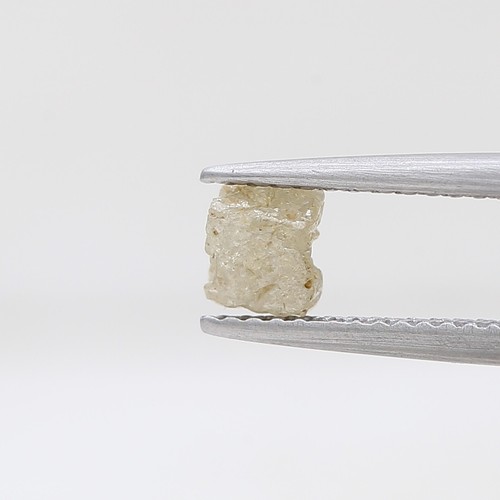 Uncut diamond 0.75tcw silver yellow sparkling natural polyhedron shape for jewel - Picture 5 of 13