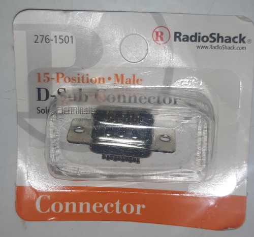 Radio Shack 276-1501 25-Position Male D-Sub Connector - Picture 2 of 3