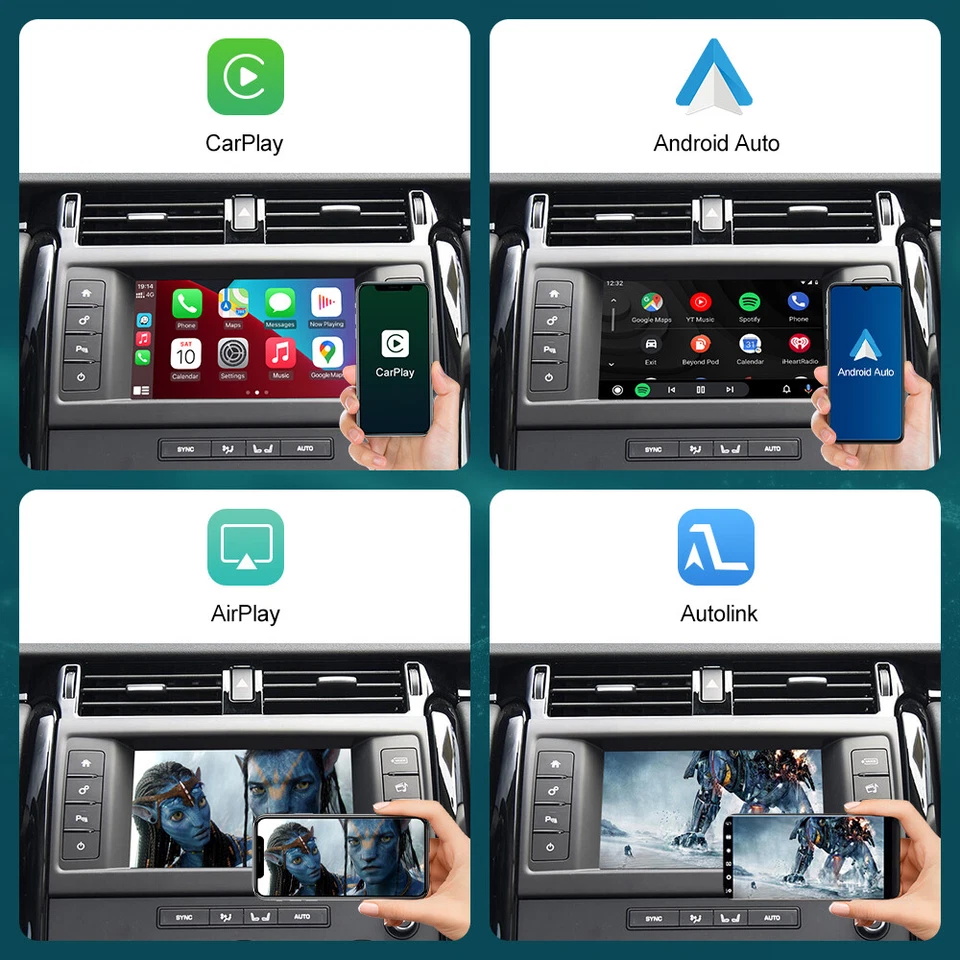 Wireless Carplay Auto Für Land Rover Jaguar Range Rover Evoque Discovery Herman - Bild 4 von 4