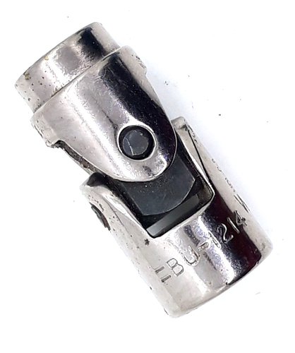 Williams 3/8" Drive 7/16" Chrome 12 Pt Swivel Socket BU-1214 USA - Foto 3 di 5