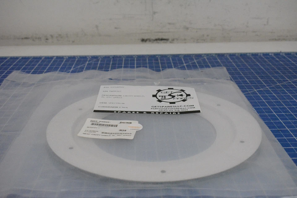 100532001 / CAVITY SHIELD, AL, ARC SPRAY / SPECTRUM - Image 4 of 4