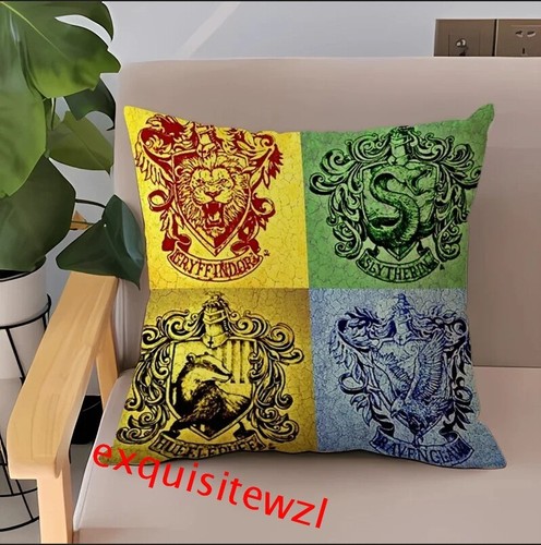 Harry Potter Cushion Cover Home Sofa Throw Pillow Cases Decors 45cm*45cm Gift - Picture 13 of 52