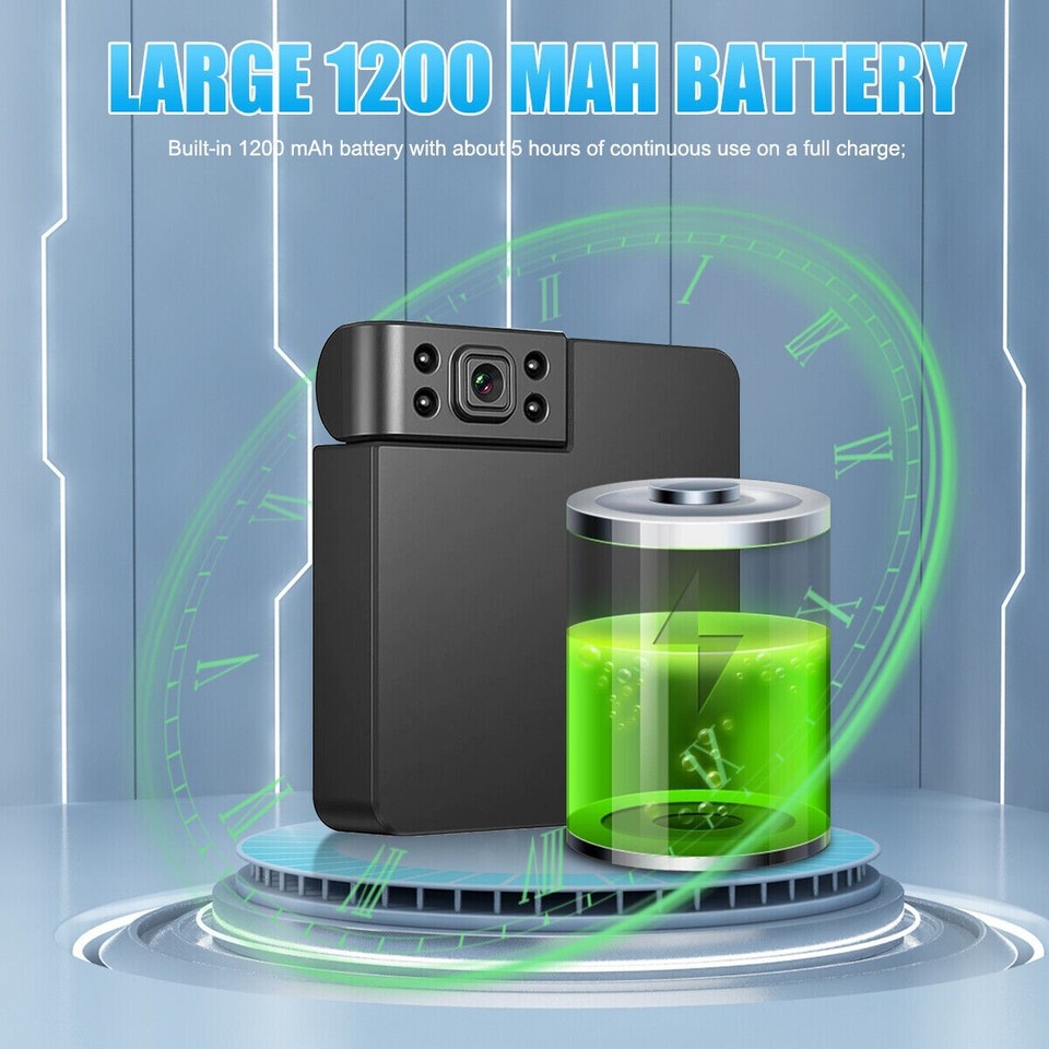 Smart Mini Wireless WiFi Camera Home Security 1080P HD Night Cam | eBay