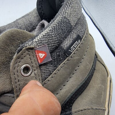 Vans Sk8 Hi MTE Mens Size 8 Gray High-Top Sneakers Primaloft Outdoors Warm Vans Sk8 Hi MTE Mens Size 8 Gray High-Top Sneakers Primaloft  main image 2