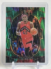 2022-23 Panini Select Green Shock Prizm Concourse Pascal Siakam