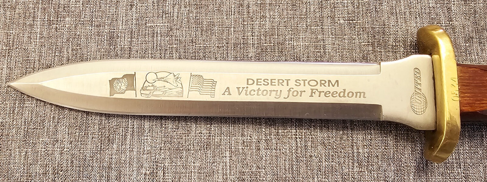 Vintage Operation Desert Storm Knife A Victory for Freedom United