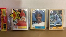 1987 Topps Baseball Rack Pack AS Mgr Herzog Top RC Strawberry Back Multi Win