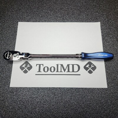 #ad Snap on Tools USA NEW POWER BLUE 3 8quot; Drive Long Flex Head Ratchet FHLFD80A $399.95