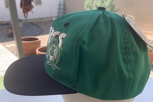 Twins Enterprise Vintage Años 90 Snapback Boston Celtics Deletreado Nuevo Con Etiquetas De Colección - Imagen 5 de 9