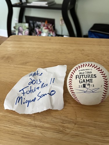 Miguel Sano Minnesota Twins Signed 2013 Futures Game Baseball