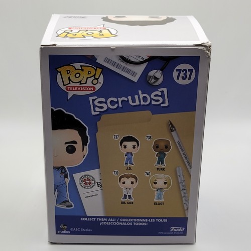 Funko Pop! Vinyl: Television: Scrubs - J.D. #737 W/ Pop Protector - Foto 6 di 14
