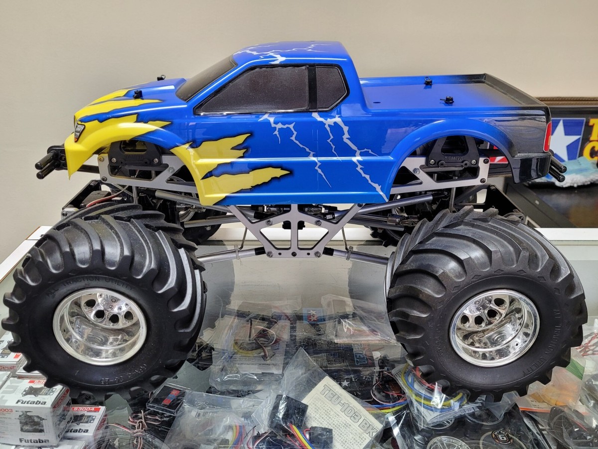 【希少】 TAMIYA モンスターピックアップ　TXT-1 1/10 ラジコン タミヤ 4×4 モンスターピックアップ TXT-1 No58280 本体単品
