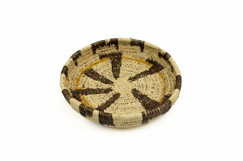 Vintage Handmade Basket Woven Bowl Fair Trade - Picture 5 of 10