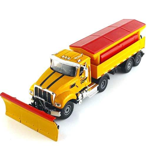 1:50 Winter Service Vehicle Snowplow Truck Car Alloy Model Toy Christmas Gift B - Picture 8 of 8