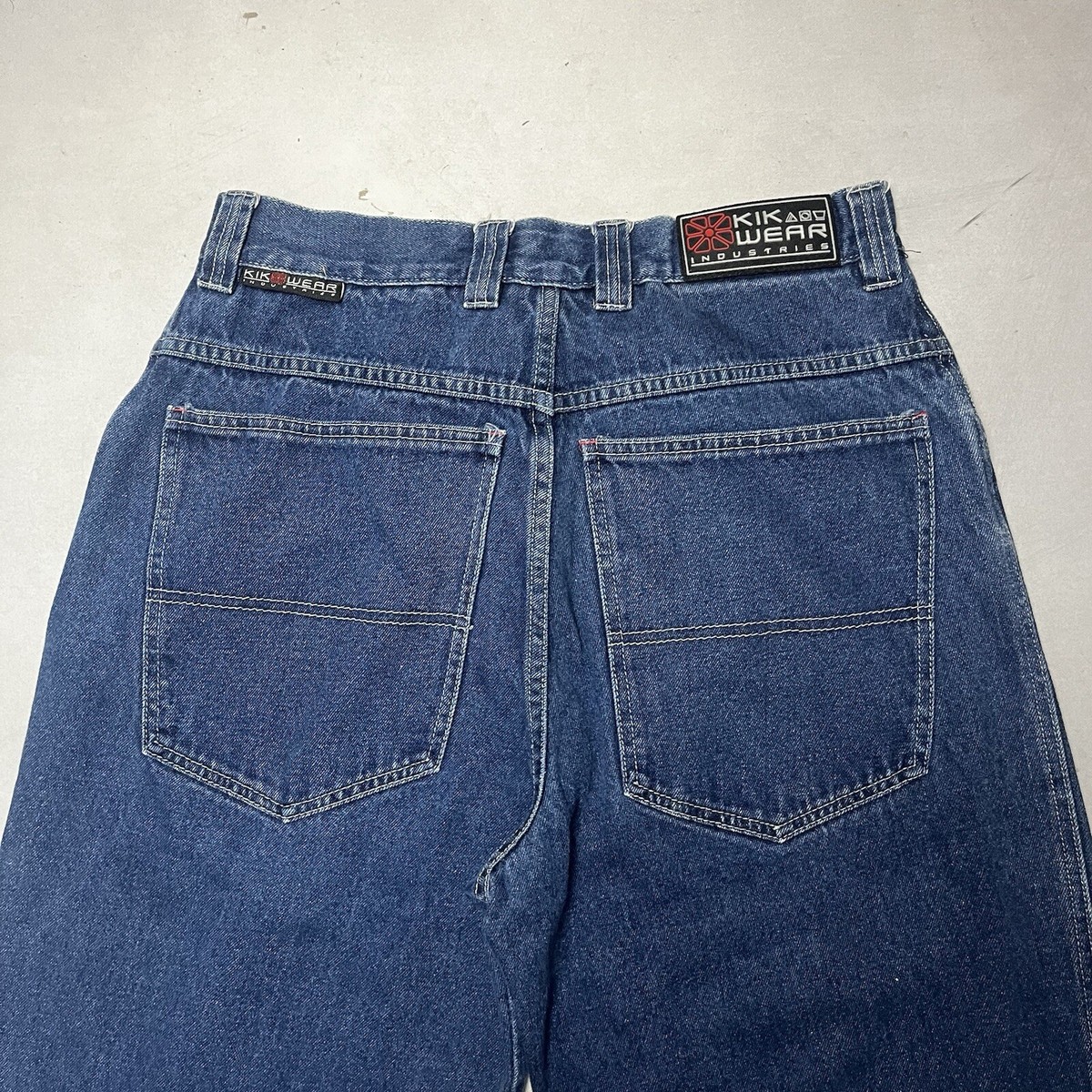 Vintage 90's Kikwear Industries JNCO Denim Jeans Wide Leg