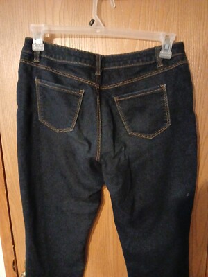 D. Jeans Size 10 Black Faded Stretch Jeans JD1114 | eBay