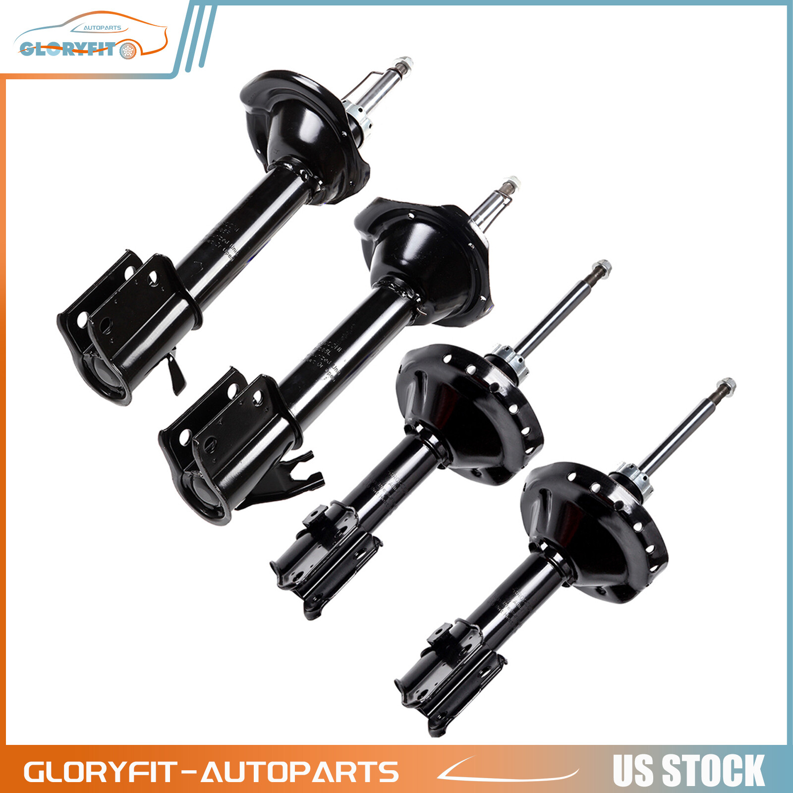 Front Rear For 2006-2008 Subaru Forester Shocks Absorber Struts Full Set New 4x