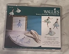 Wallies Wallpaper Cut Outs 25pkg Pre-pasted Washable - Ballerinas