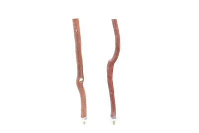 Manzanita Bird Perches  2 pack All-Natural Oven Cured * For Smaller Birds!