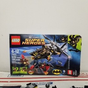 LEGO DC Comics Super Heroes: Batman: Man-Bat Attack 76011 Box Manual INCOMPLETE