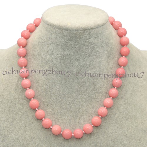 Natural 6/8/10/12/14mm Round Multicolor Gemstone Beaded Jewelry Necklace 18'' - Picture 83 of 221