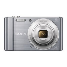 Sony CyberShot DSC W810 Digital Camera 20.1MP 6x Optical Zoom Silver 90 NEW